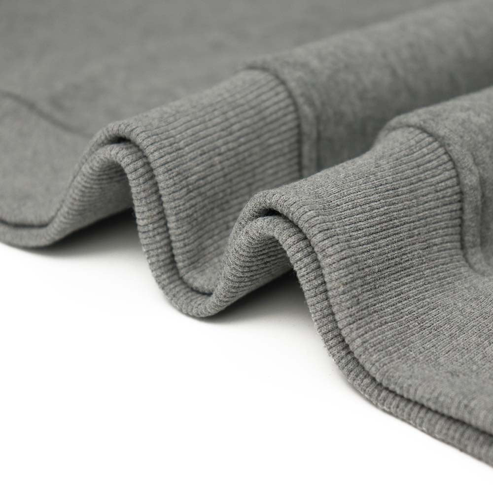 Classic Silvery Grey Wool Jersey Knit