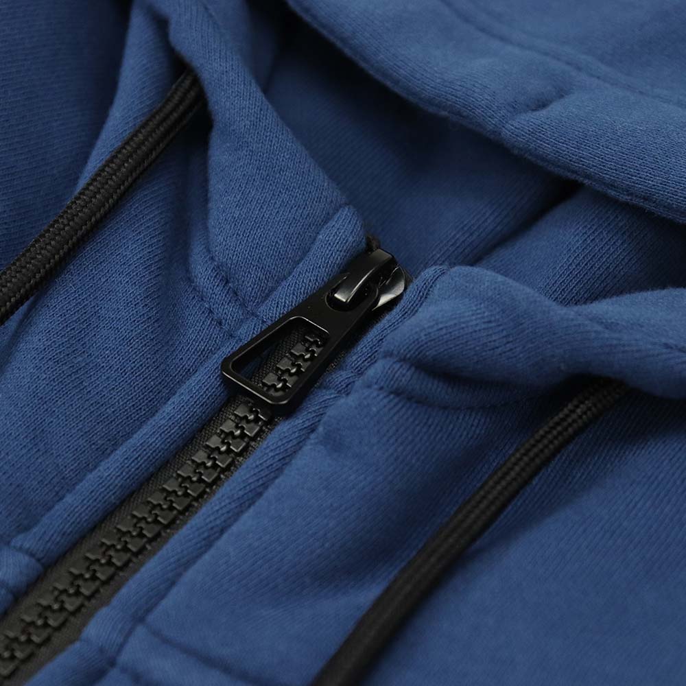 Dark blue nike discount zip up hoodie