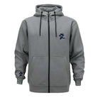 Grateful Dead Blue Bear Zip-Up Hoodie  in Grey - Section 119