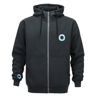 Phish Charcoal Zip-up Hoodie Blue donut - Section 119