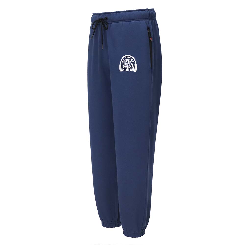 Grateful Dead Music Never Stopped Lyrics  Sweatpants in Navy - Section 119