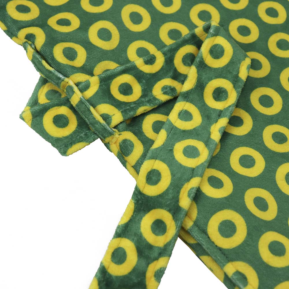 Phish Green with yellow donut robe - Section 119