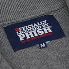 Phish Charcoal Quarter-Zip Sweater w/ Teal Donut - Section 119