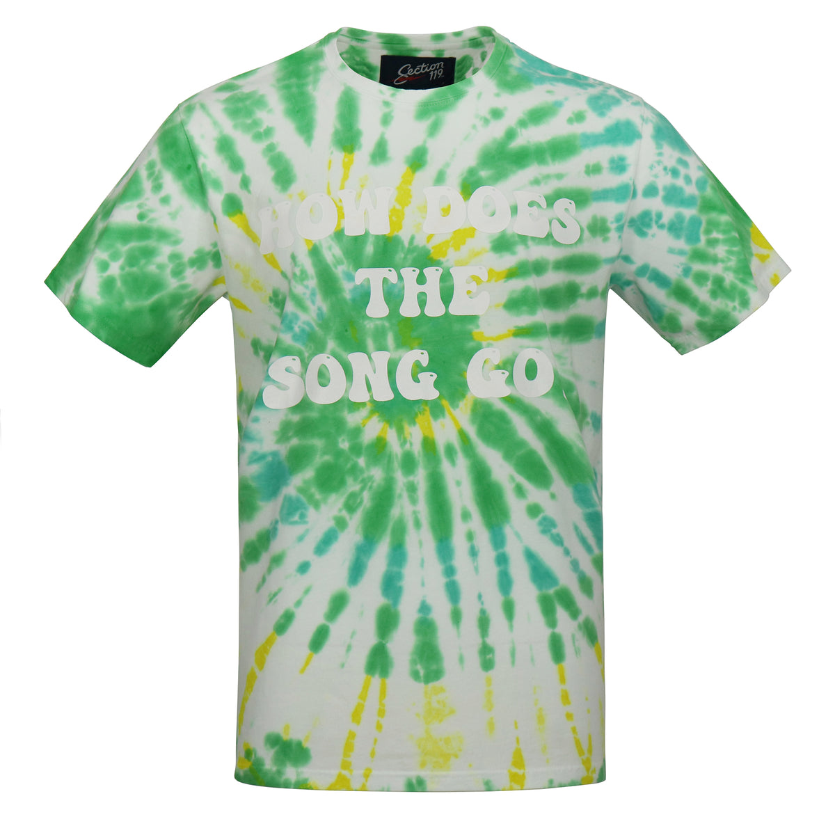 Grateful Dead  How Does the Song Go Tie Dye Shirt - Section 119