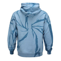 Super Heavyweight Grateful Dead Blue Tie Dye Hoodie Ripple