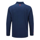 Phish Navy Classic Red Donut Dry Fit Long Sleeve Polo - Section 119