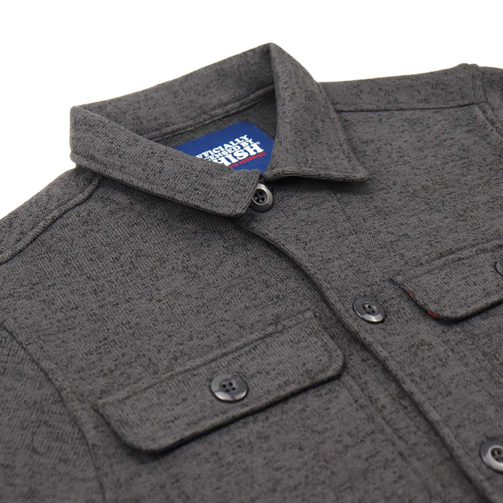 Phish Antler Premium Heavyweight Charcoal Button Down Jacket - Section 119