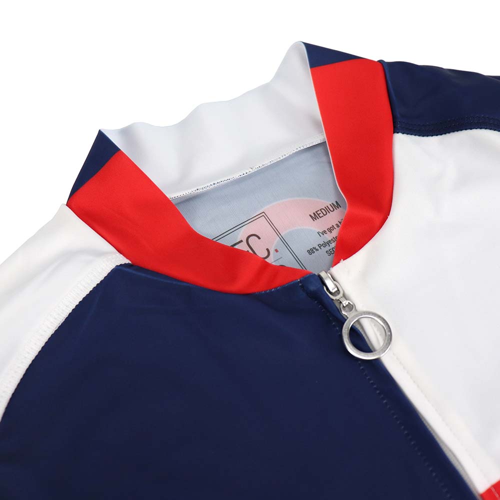 Dominican Republic Club Jersey V2 - POLYESTER, Breathable, Dries Quickly - Bicyclebooth