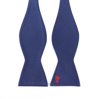 David Bowie Navy Bow Tie (Self Tied) - Section 119