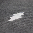 Grateful Dead Grey Bolt Quarter-Zip Sweater - Section 119