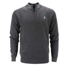 Grateful Dead Grey Bolt Quarter-Zip Sweater - Section 119