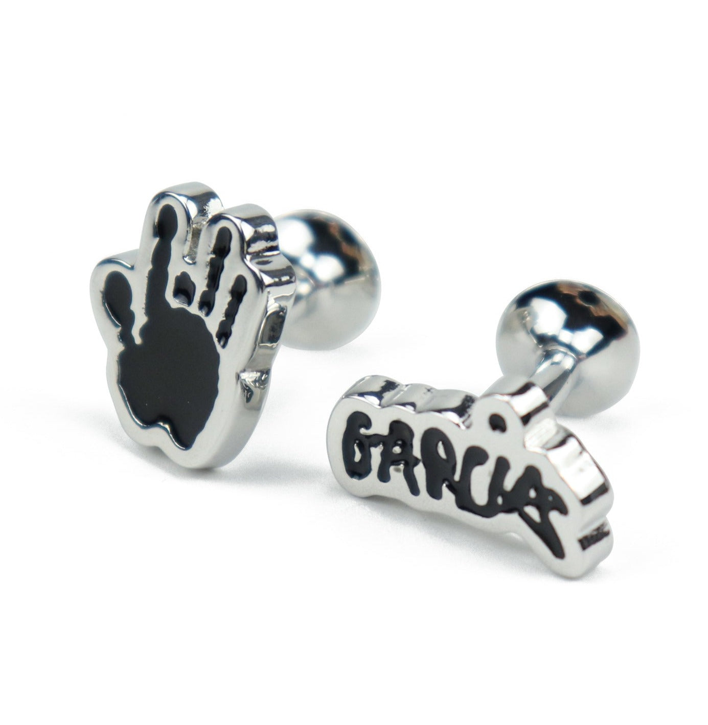 Jerry Garcia Middle Finger Cufflinks - Section 119