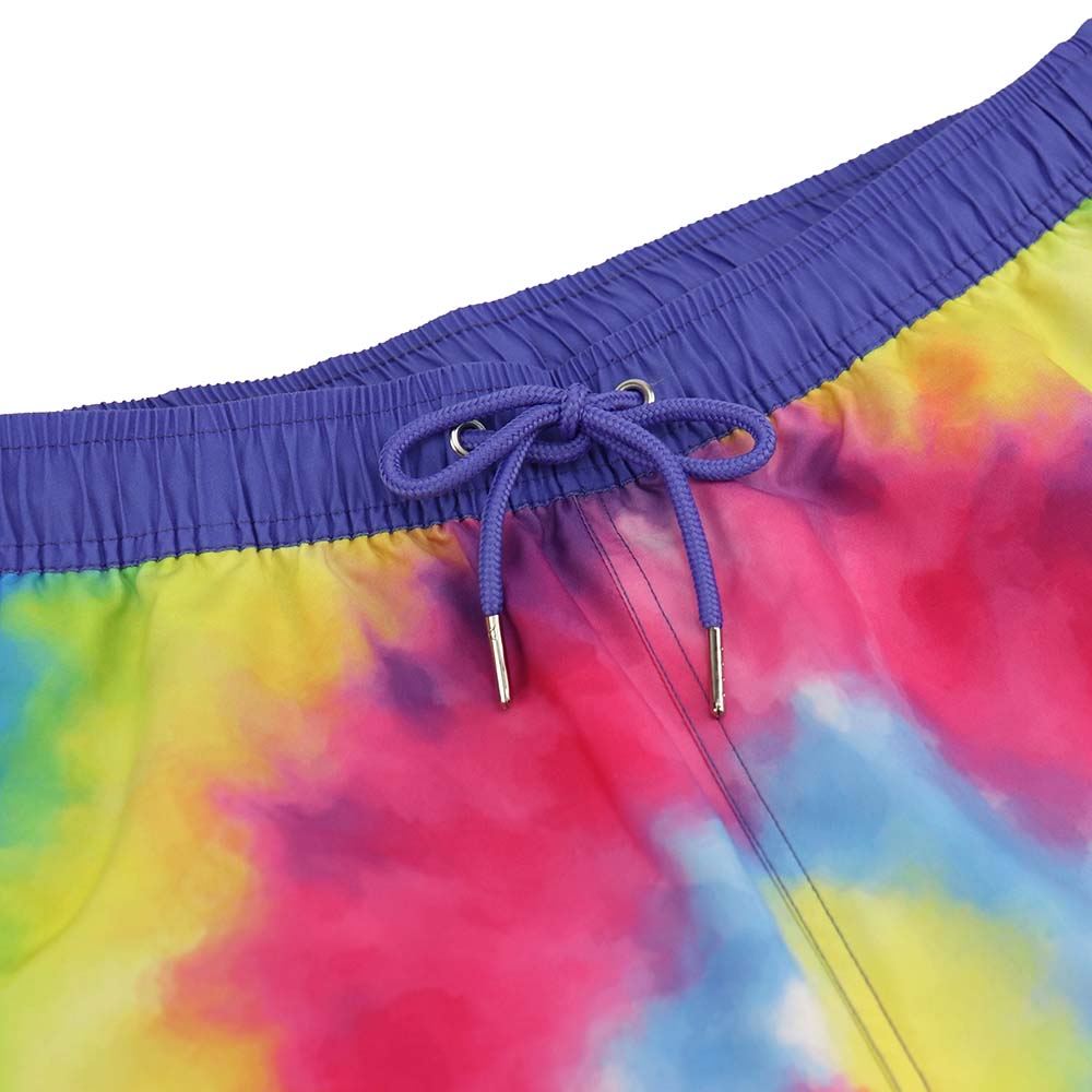 Grateful Dead Swim Trunk Tie Dye Rainbow Stealie - Section 119