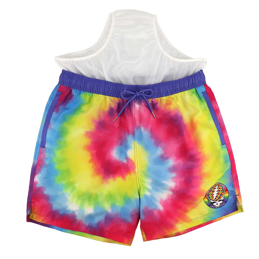 Lucky Brand Boy's Tie-Dye Swim Shorts