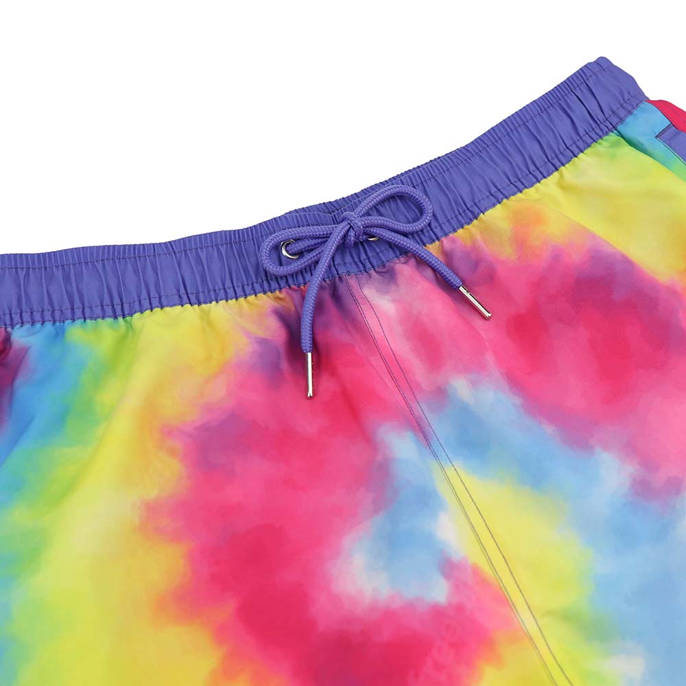 Grateful Dead Swim Trunk Tie Dye Rainbow Stealie - Section 119