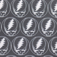 Grateful Dead Performance Polo Grey Stealie - Section 119