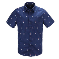 Navy Bug Short-Sleeve Shirt - Section 119