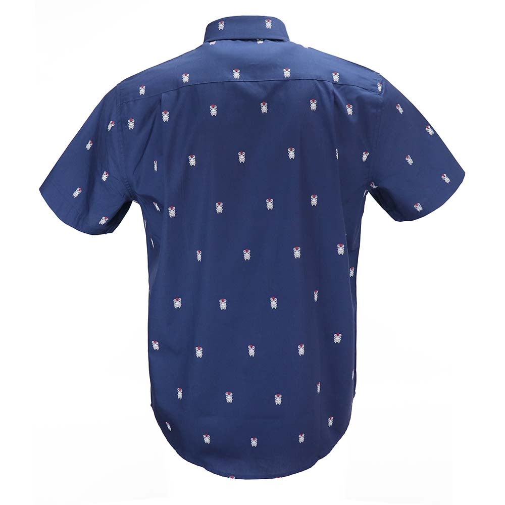 Navy Bug Short-Sleeve Shirt - Section 119