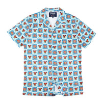 Grateful Dead Teal & Orange Bear Mesh Shirt– Section 119