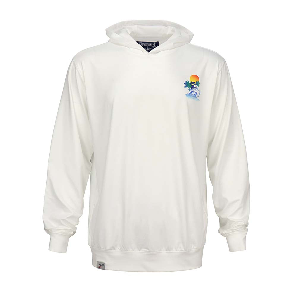 GRATEFUL DEAD HOODIE LW OUTDOOR WHITE WAVE BEAR - Section 119