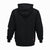 Big and Tall Zip-up Steal Your Face Black Hoodie - Section 119
