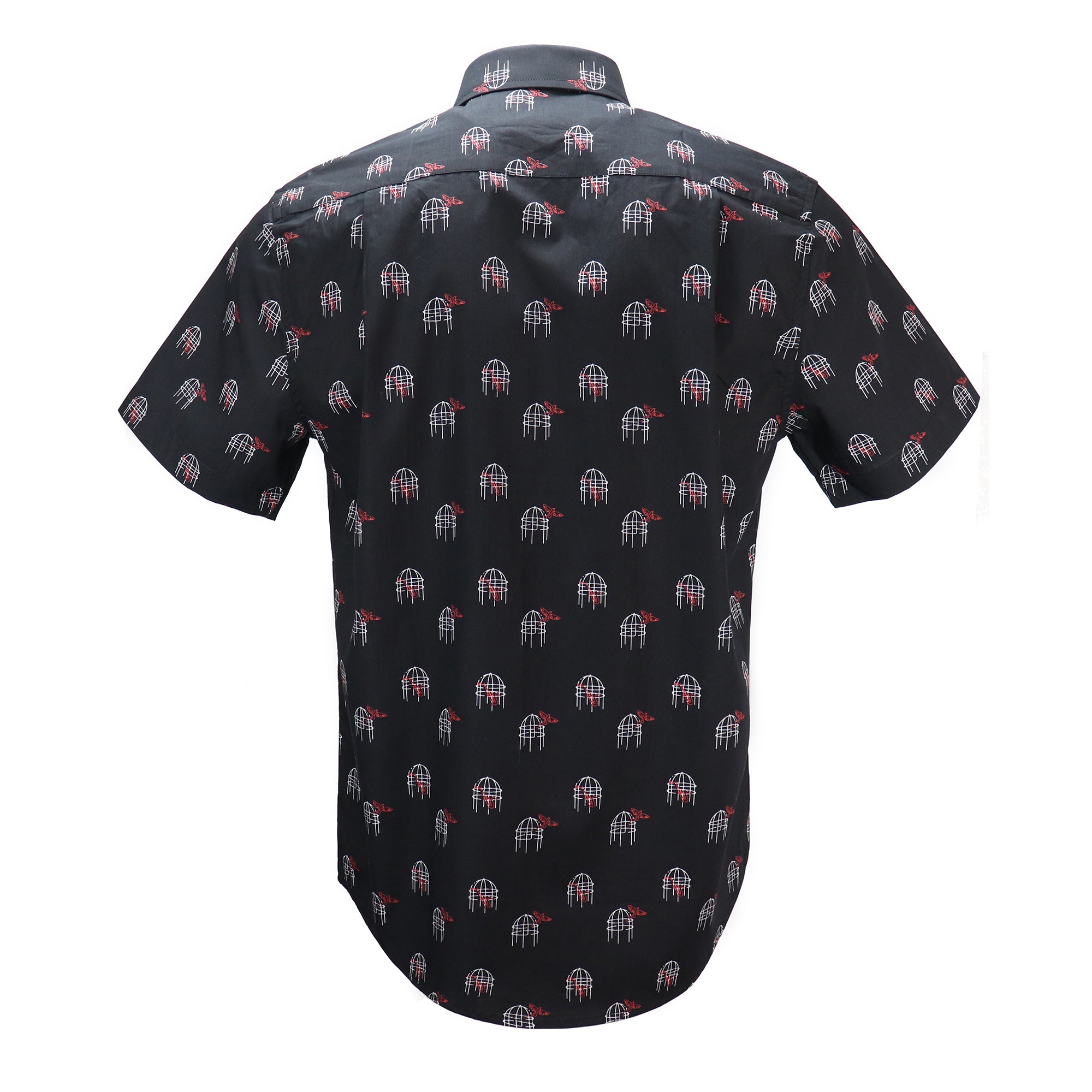 Charlie Parker Bird Cage Short-Sleeve Shirt - Section119, M