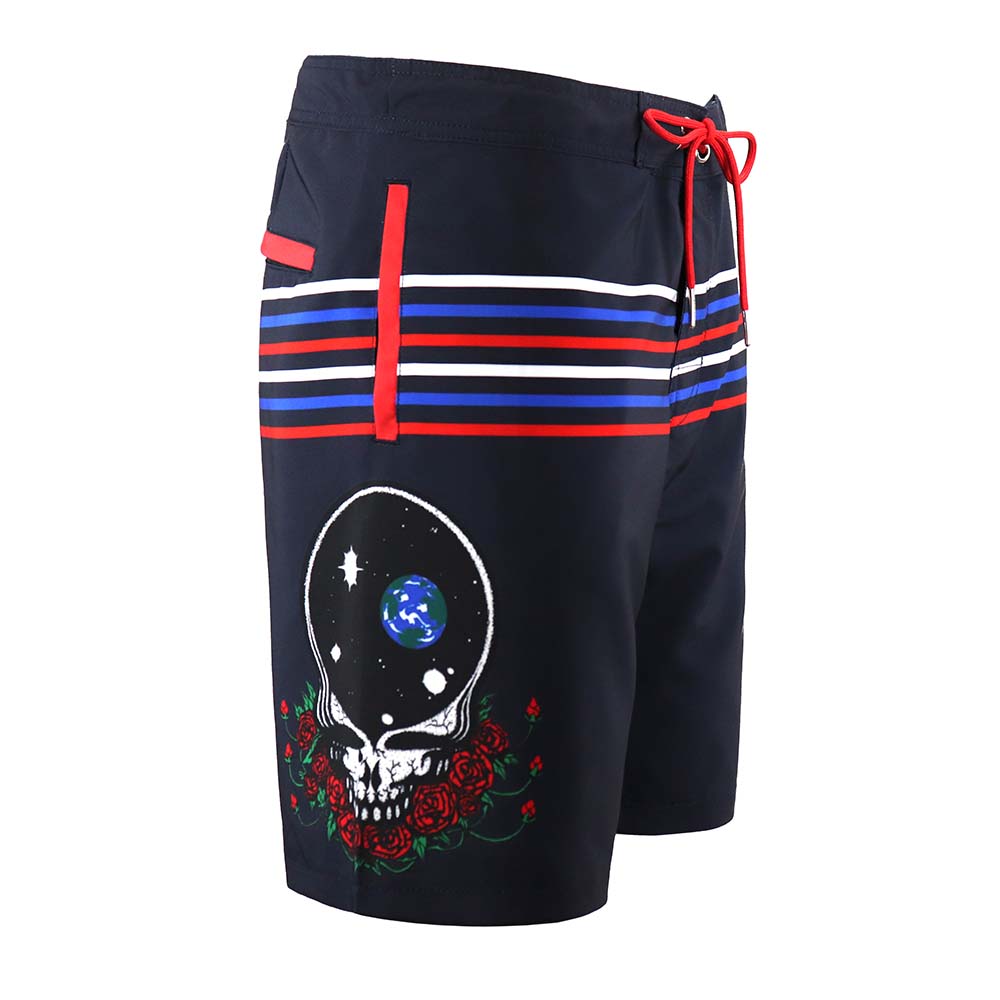 Grateful Dead Space Your Face Board Shorts - Section 119