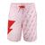 David Bowie Light Pink Bolt Board Shorts - Section 119