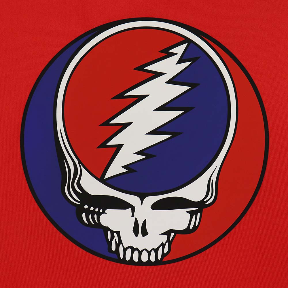 Grateful Dead Red Steal Your Face Performance Hoodie - Section 119