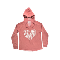 Women's Grateful Dead Dusty Rose They Love Each Other Hoodie - Section 119