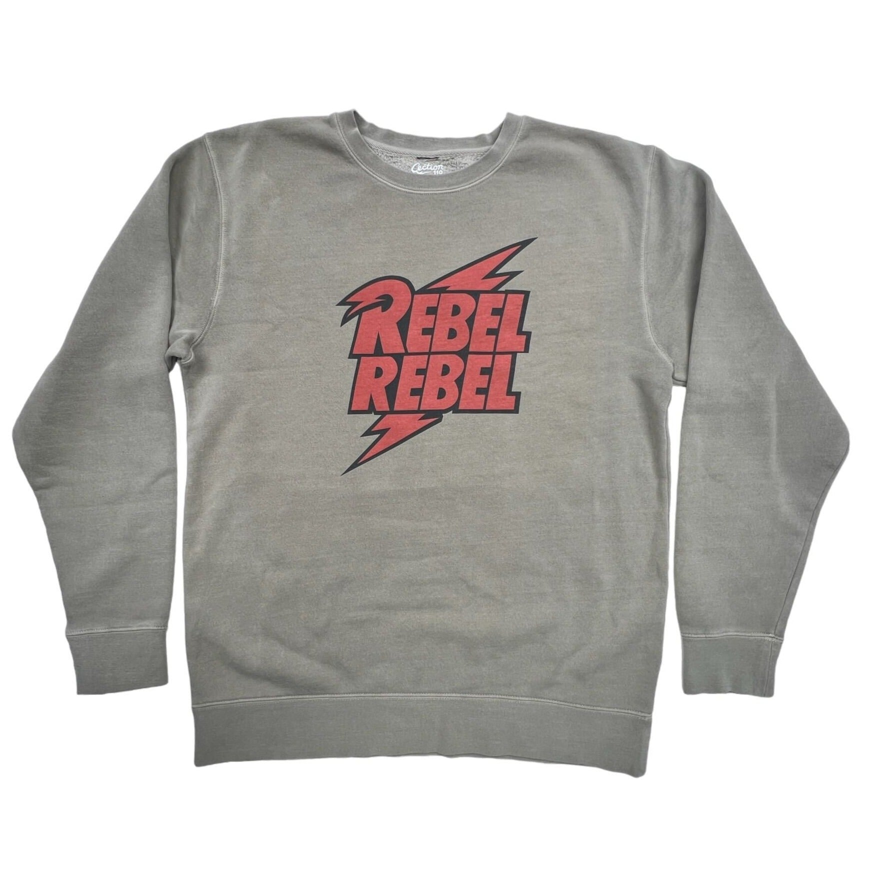 David Bowie Sweatshirt Cement Rebel Rebel - Section 119