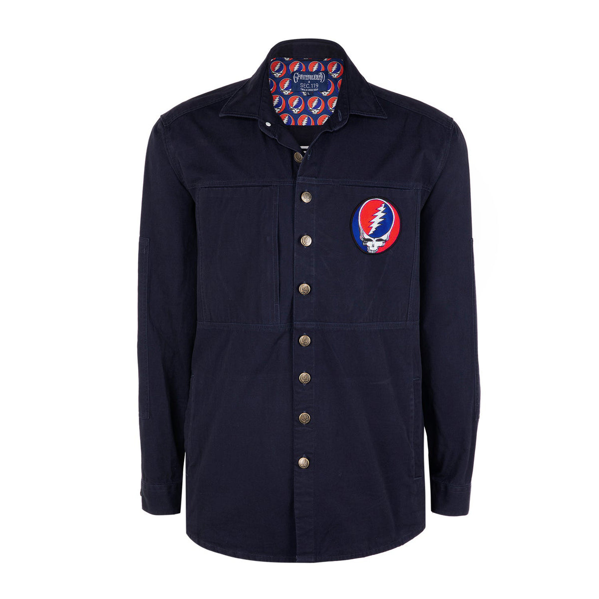Premium Grateful Dead Outdoor Stealie Button Down - Section 119