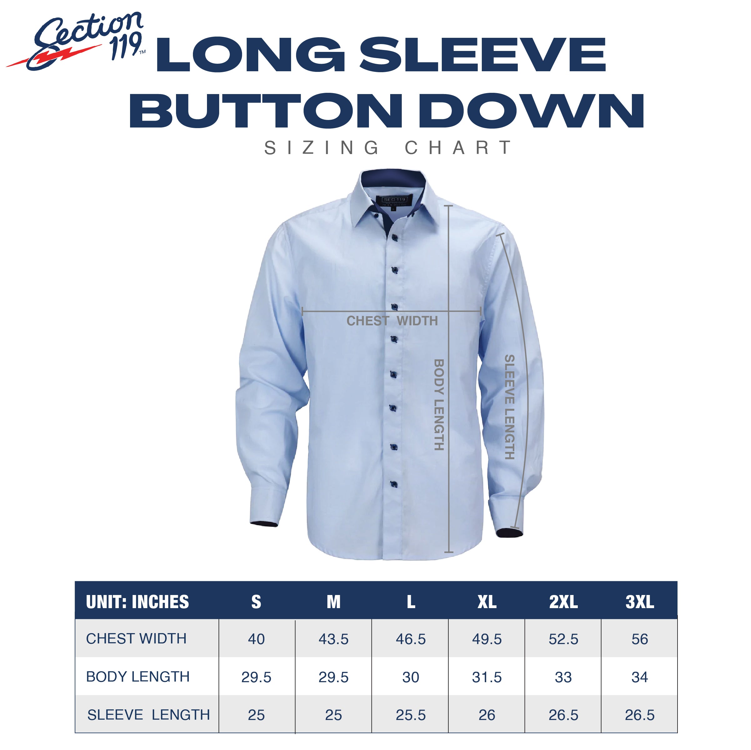 Grateful Dead Blue Button-Down - Section 119