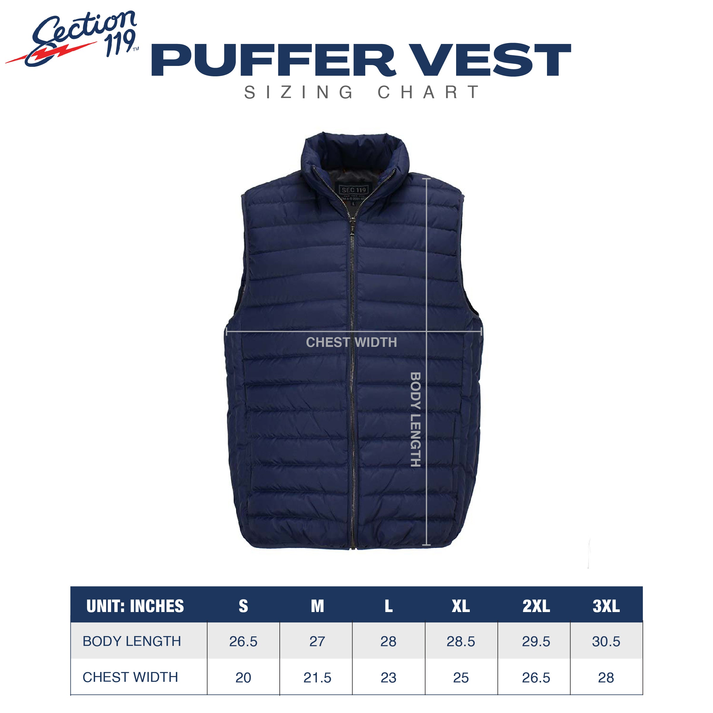 Phish Red donut Hooded Puffer Vest in Navy - Section 119