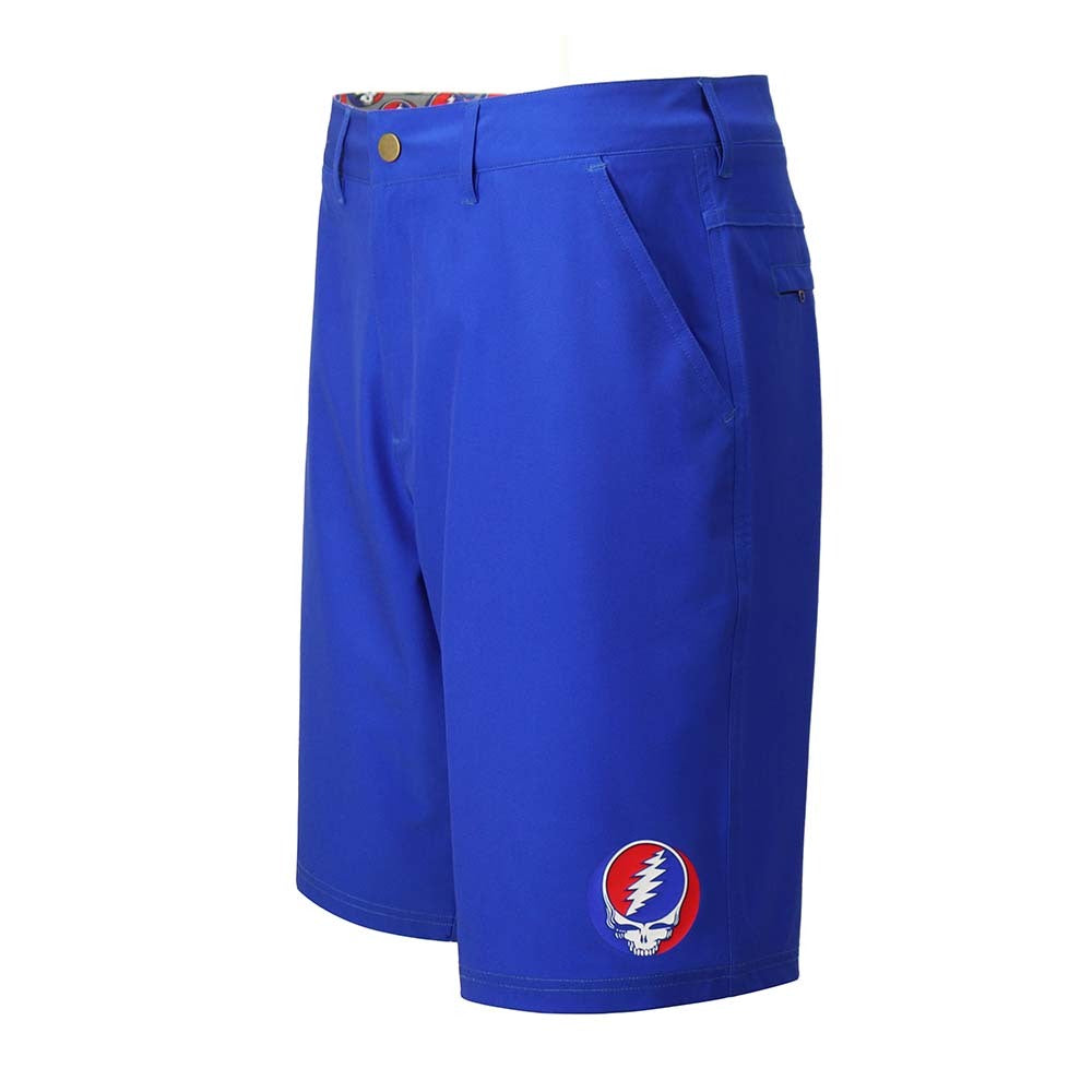 Grateful Dead Blue Every Day Stealie Shorts - Section 119