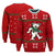Grateful Dead Holiday Sweater Dancing Bear with Scarf - Section 119