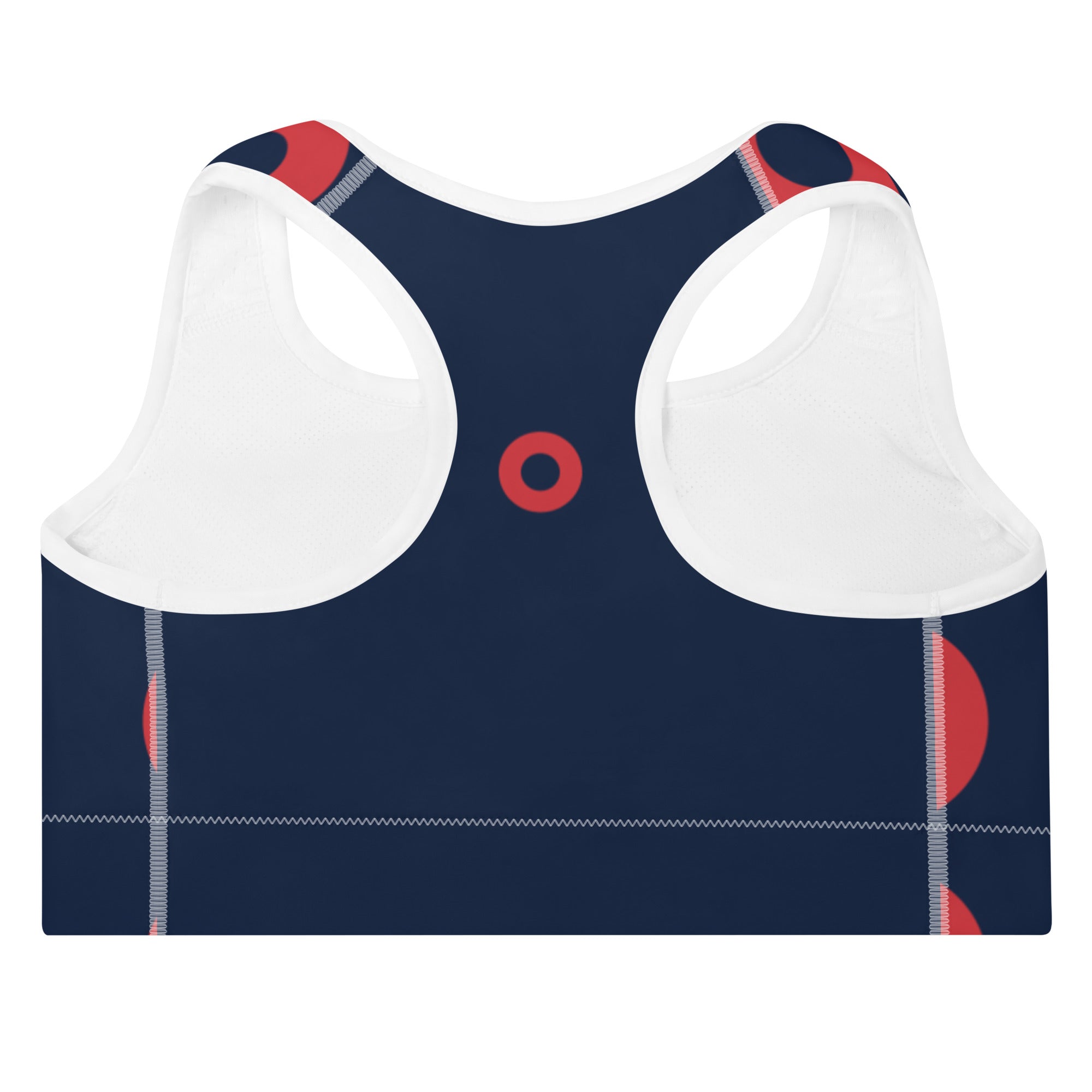 Phish | Sports Bra | Navy & Red Donuts – Section 119