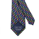 Grateful Dead Navy All Over Dancing Bear Tie - Section 119