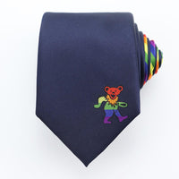 Rainbow Dancing Bear Tie - Section 119